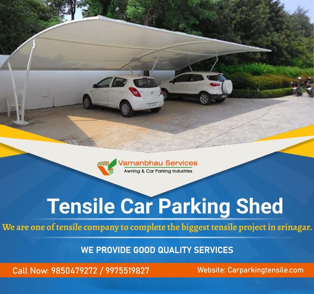 Tensile Car Parking Structure Manufacturer in Pune