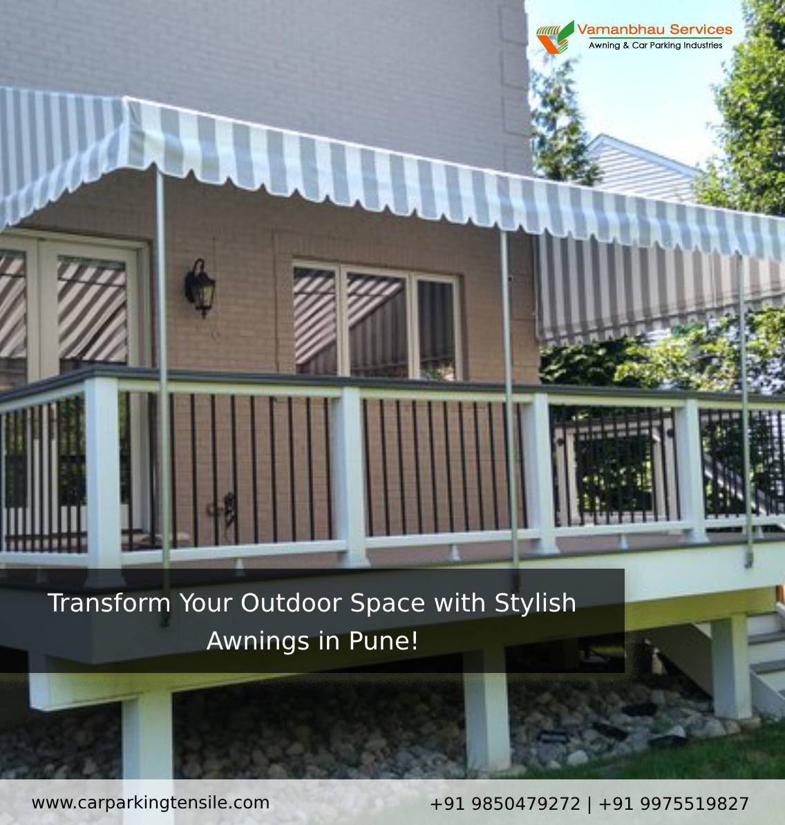 Transform Your Outdoor Space with Stylish Awnings in Pune!
